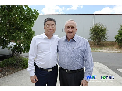 Mr. Qiao og Mr. Ian Anderson🤝